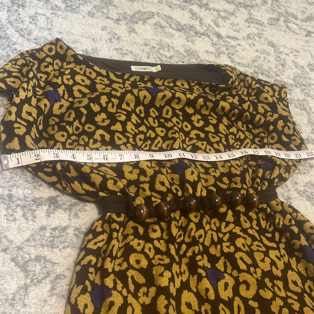 Anthropologie Hagel Leopard Sweater Dress Size Large - Picture 3 of 8